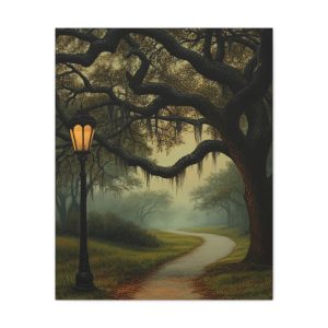 Path of Intention — Savannah Live Oak Canvas Print
